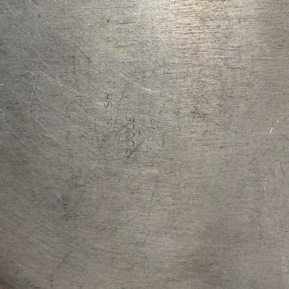 Poole Silver Co English Silverplate 1000 Ornate Oval Serving Tray - Picture 8 of 9